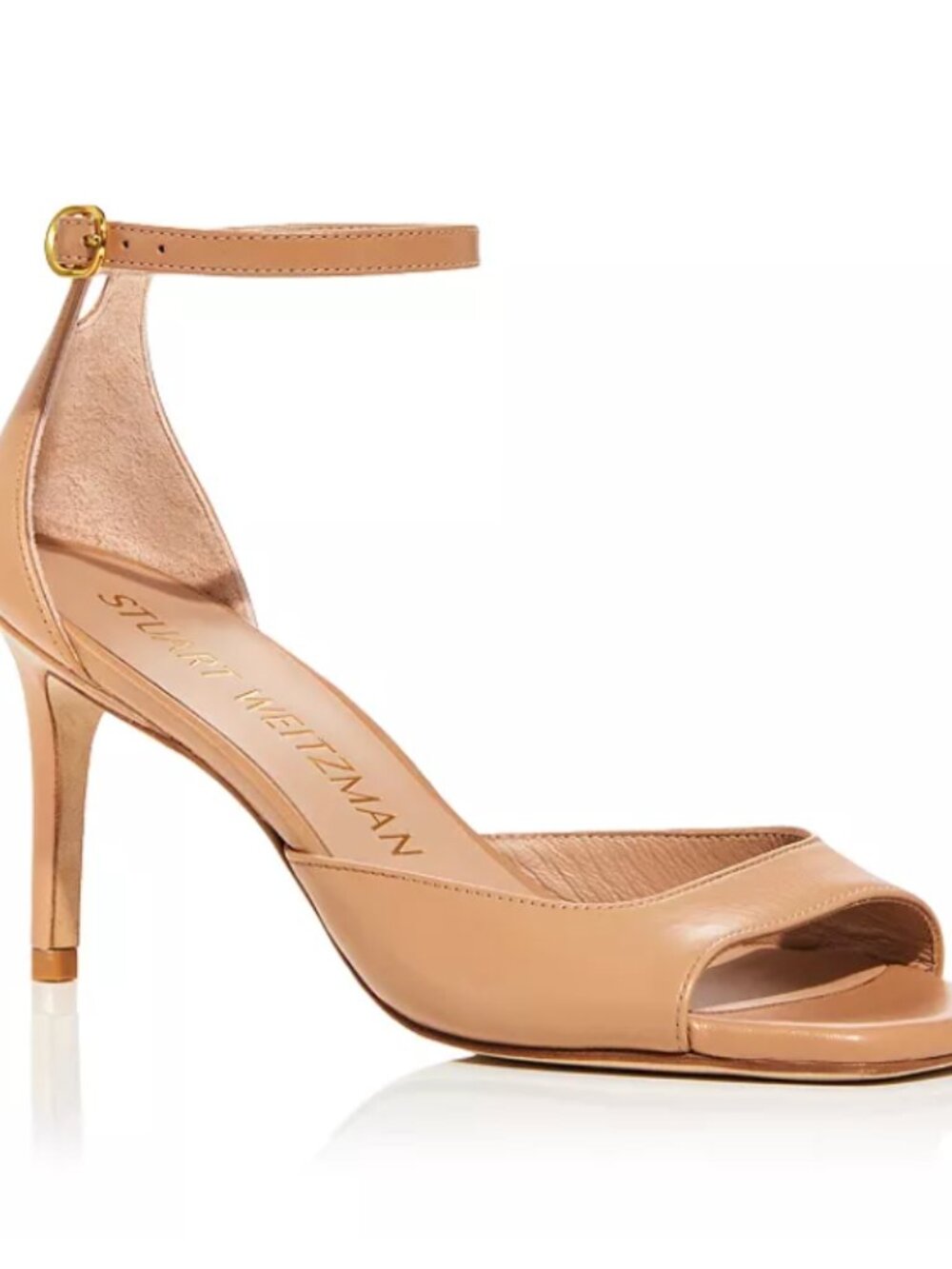 Stuart Weitzman - Nudistia 75 Sandal, Size 9